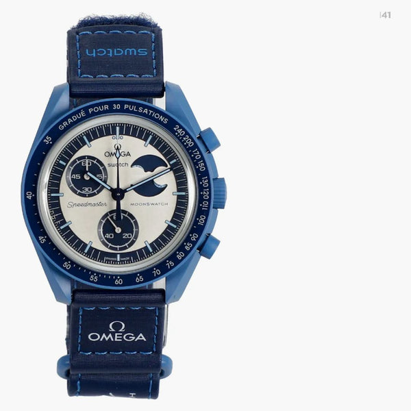 Swatch x Omega Bioceramic Moonswatch Mission to the Super Blue Moonfase SO33N700