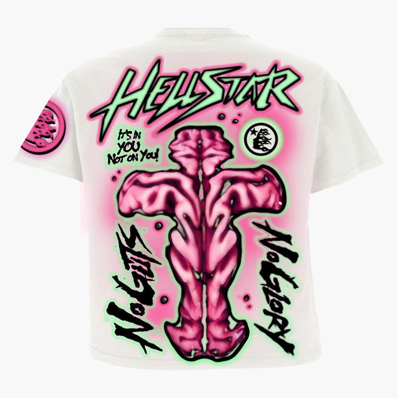 Hellstar No Guts No Glory Thirs White