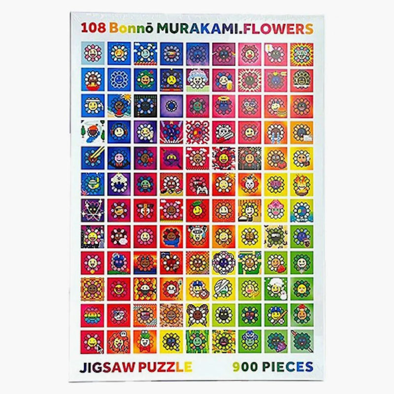 Takashi Murakami 108 Bonno Flowers Puzzle (900 stycken)