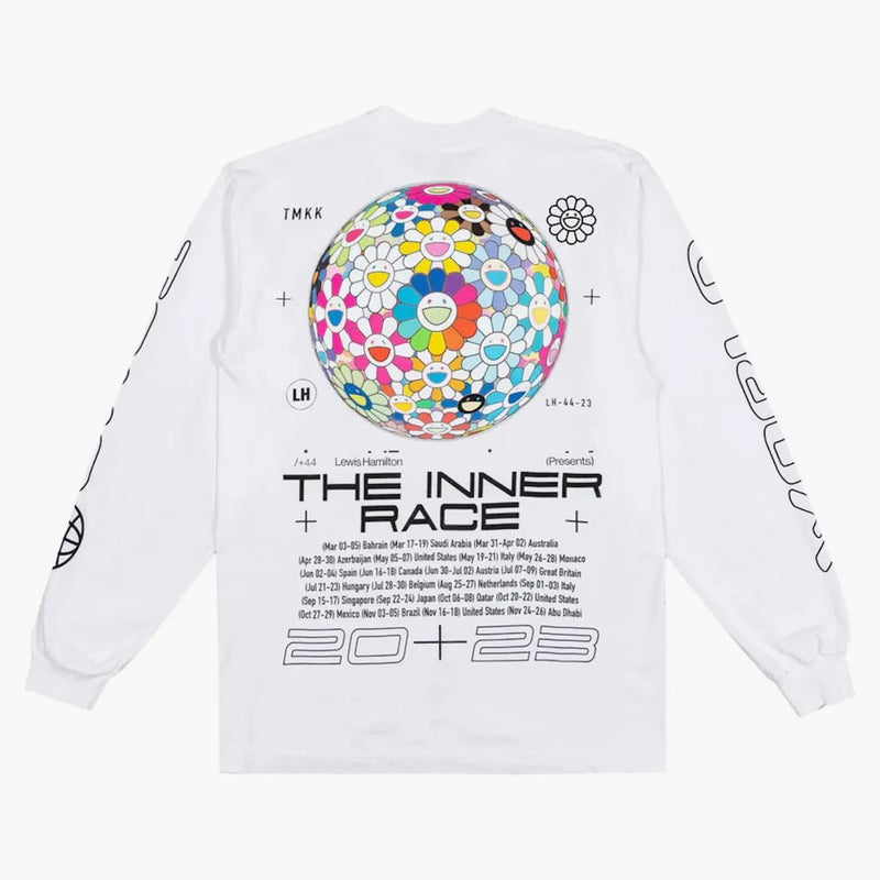 Takashi Murakami +44 World Tour L/S T-shirt White