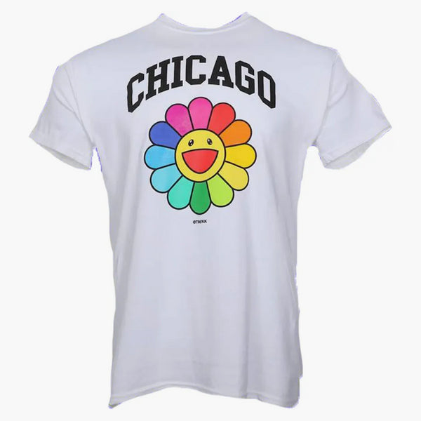 Takashi Murakami Complexcon Chi Flower Tee White
