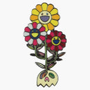 Takashi Murakami Complexcon Flower Cluster Pin Multi