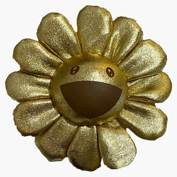 Takashi Murakami ComplexCon květinový plyšový pin Gold