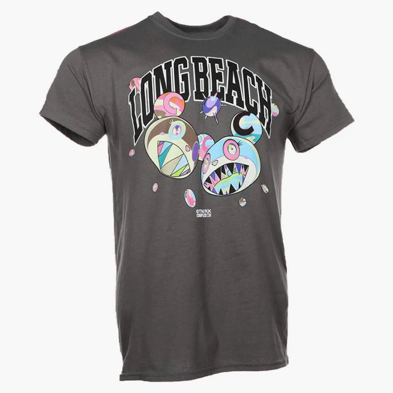 Takashi Murakami Complexcon Long Beach Discord Tee Heather Grey