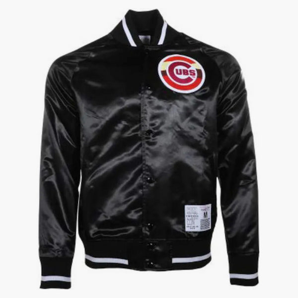 Takashi Murakami Complexcon X Cubs Satin Jacket Black