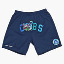 Takashi Murakami Complexcon X Cubs Shorts Blue