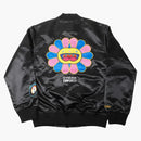 Takashi Murakami Complexcon X La Lakers M&N Satin Jacket Black