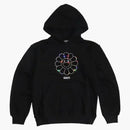 Takashi Murakami Complexcon Swarovski Crystal Flower Hoodie Black