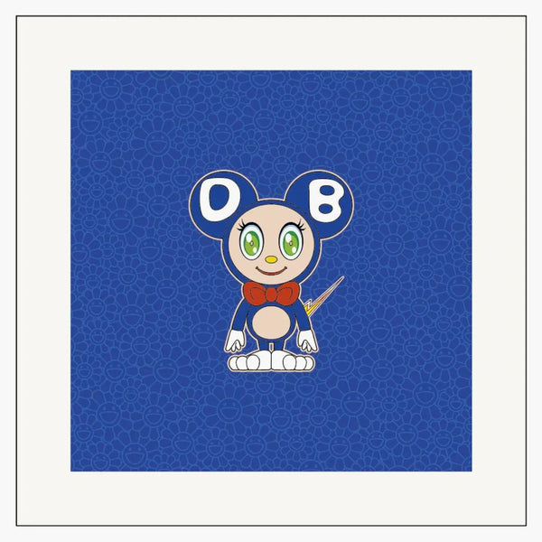 Takashi Murakami Dob 2020 Print Blue (signed, Edition Of 100)
