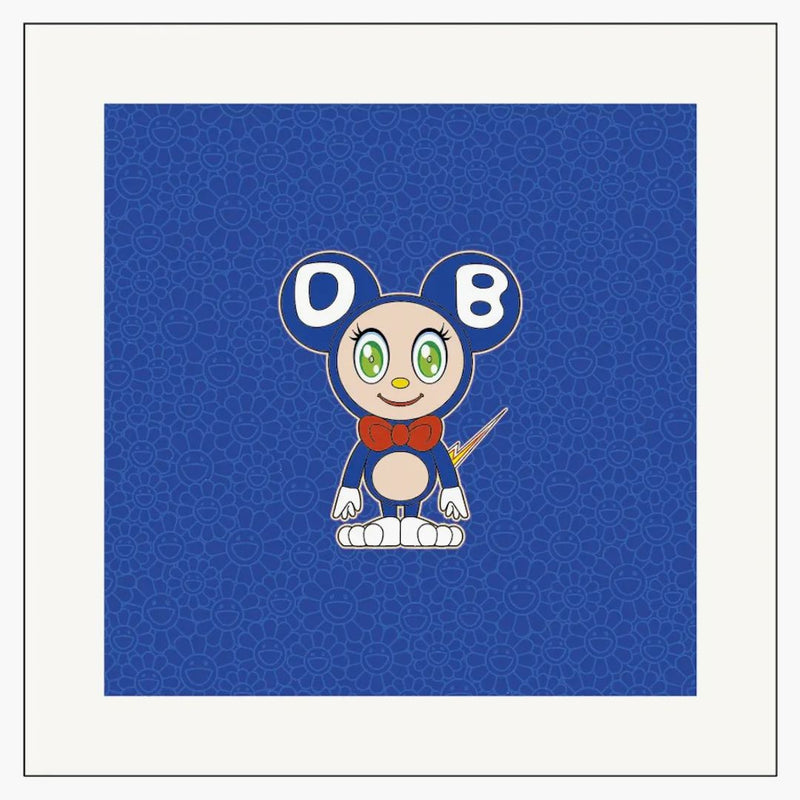 Takashi Murakami Dob 2020 Print Blue (signed, Edition Of 100)