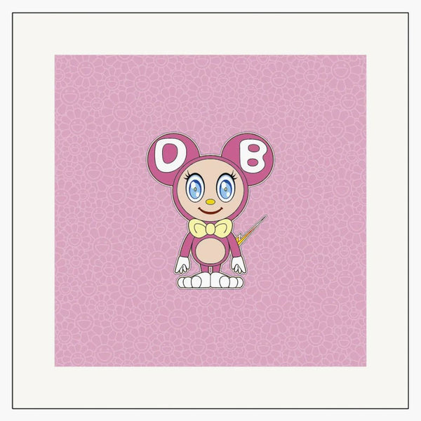 Takashi Murakami Dob 2020 Print Pink (signed, Edition Of 100)