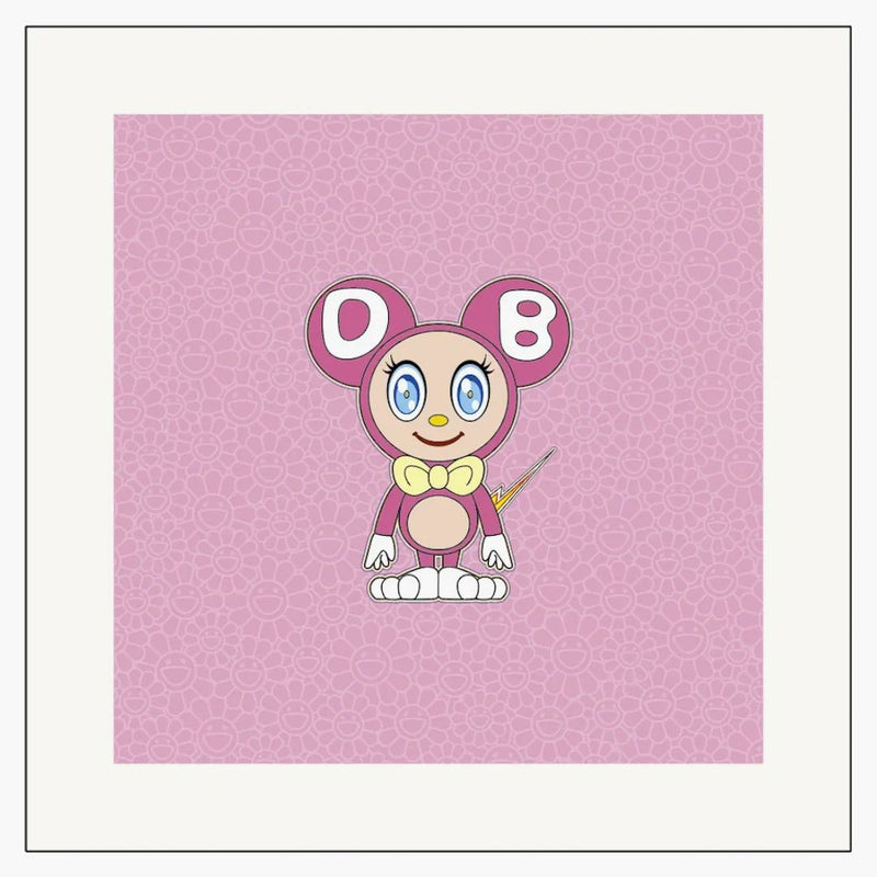 Takashi Murakami Dob 2020 Print Pink (signed, Edition Of 100)