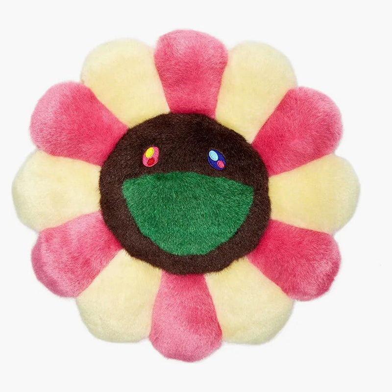 Takashi Murakami Flower Plush 1m Pink/Light Yellow/Brown