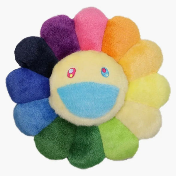 Takashi Murakami Flower Plush 30cm Rainbow/yellow