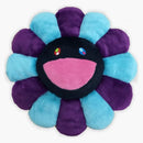 Takashi Murakami Flower Plush 30cm Purple/Turquoise/Black