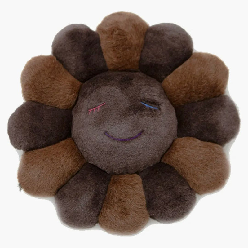 Takashi Murakami Flower plyš 30 cm hnědá/světle hnědá
