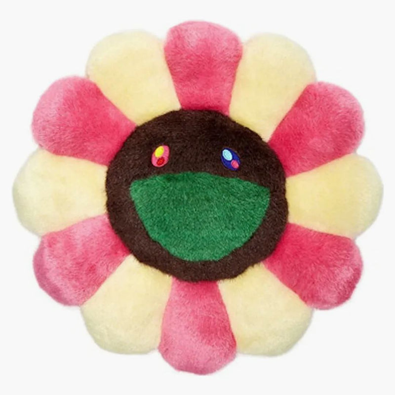 Takashi Murakami Flower Plush da 60 cm rosa/giallo chiaro/marrone