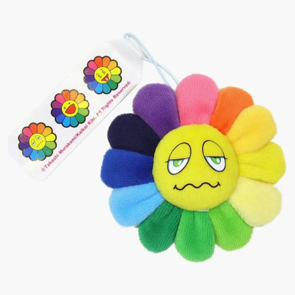 Takashi Murakami Flower Emoji Keychain (b)