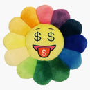 Takashi Murakami Flower Emoji Plush 2 30cm Rainbow/Yellow