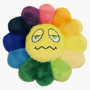 Takashi Murakami Flower Emoji Plush 2 30cm Rainbow/Yellow