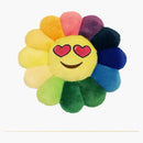 Takashi Murakami Flower Emoji Plush 3 30cm Rainbow/Yellow