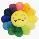 Takashi Murakami Flower Emoji Plush 5 30cm Rainbow/Yellow