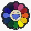 Takashi Murakami Flower Floor Mat Rug Rainbow/Ecru Beige