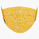 Takashi Murakami Flower Pattern Face Mask Bright Yellow/White