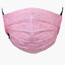 Takashi Murakami Flower Pattern Face Mask Pink/White