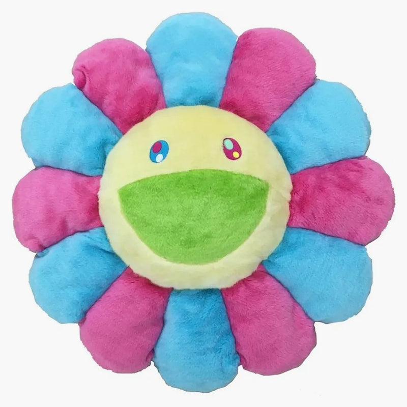 Takashi Murakami Flower Plush Flower 30 cm Rosa/Blu chiaro/chiaro