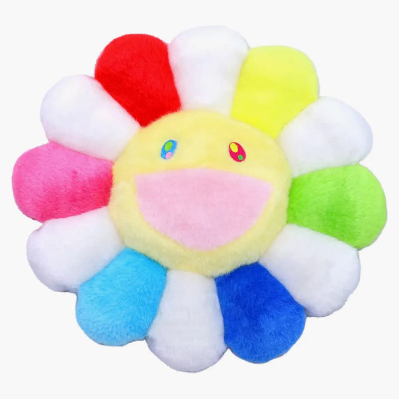 Takashi Murakami Flower Plush 30cm Rainbow/white/yellow