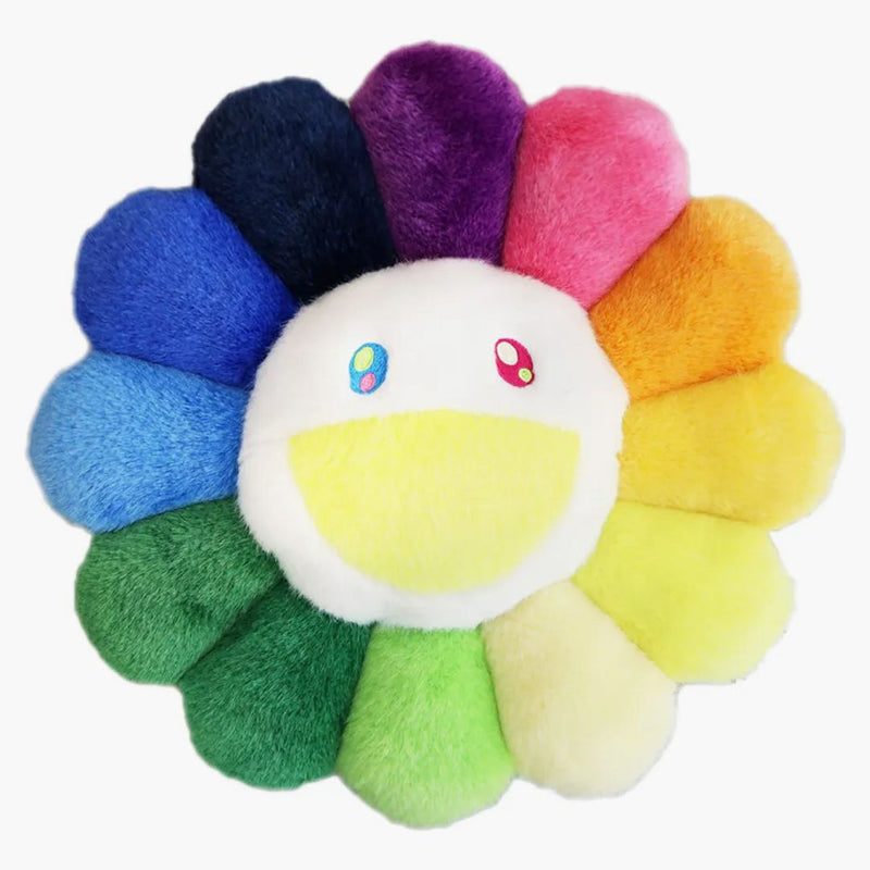 Takashi Murakami Flower Plush 30cm Rainbow/Yellow/White