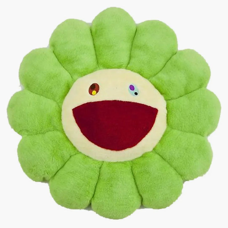 Takashi Murakami Flower Plush 60cm Bright Green/Light Yellow