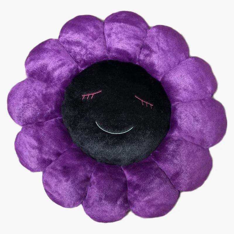 Takashi Murakami Flower Plush 60 cm Purple/Nero