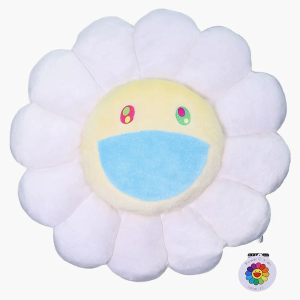 Takashi Murakami Flower Plush 60cm White/yellow