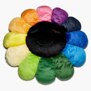 Takashi Murakami Flower Plush 1m Rainbow/Black
