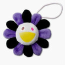 Takashi Murakami Flower Plush Pin Purple/Black