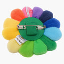 Takashi Murakami Flower Plush Pin Rainbow/Black