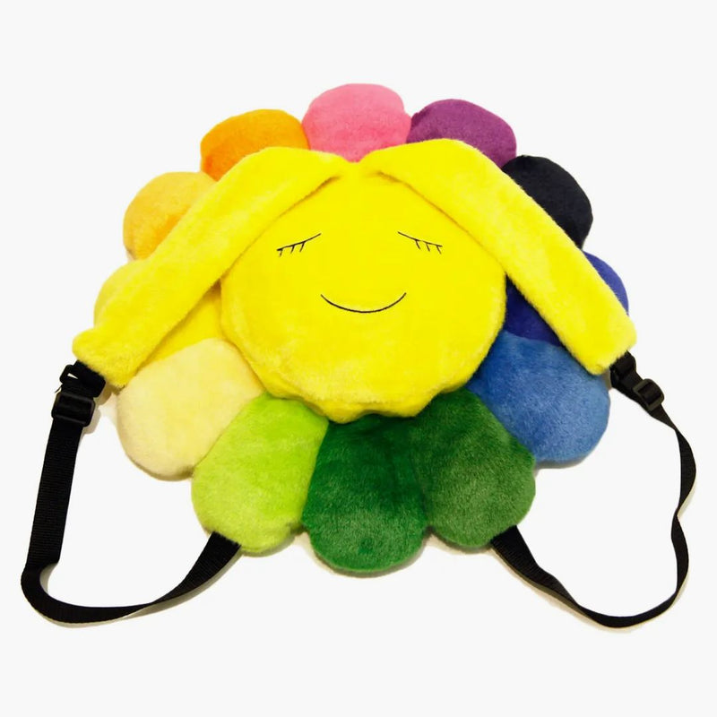 Takashi Murakami Flower Plushpack Backpack Backpack Rainbow
