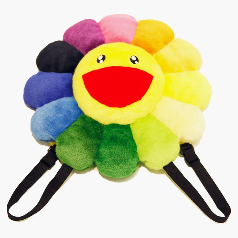 Takashi Murakami Flower Plushpack Backpack Backpack Rainbow