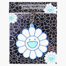 Takashi Murakami Flower Rubber Keyring Clear/Blue/White