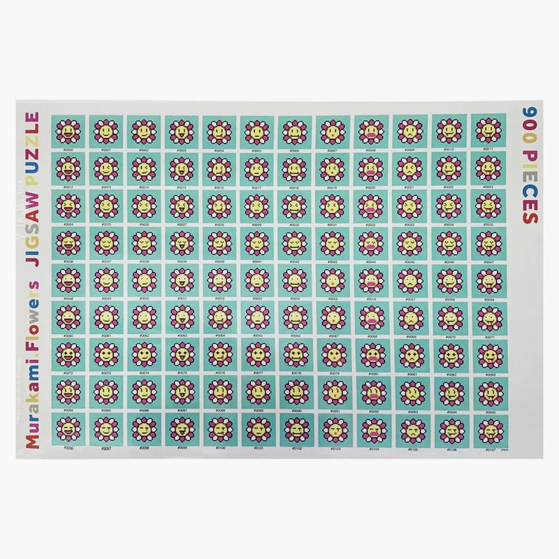 Takashi Murakami Flowers Jigsaw Puzzle (900 Pieces)