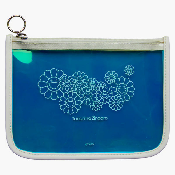 Takashi Murakami Kaikai Kiki Flower Pouch Blue