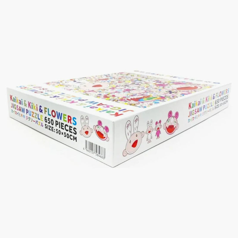 Takashi Murakami Kaikai & Kiki & Flowers Jigsaw Puzzle (650 Pieces)