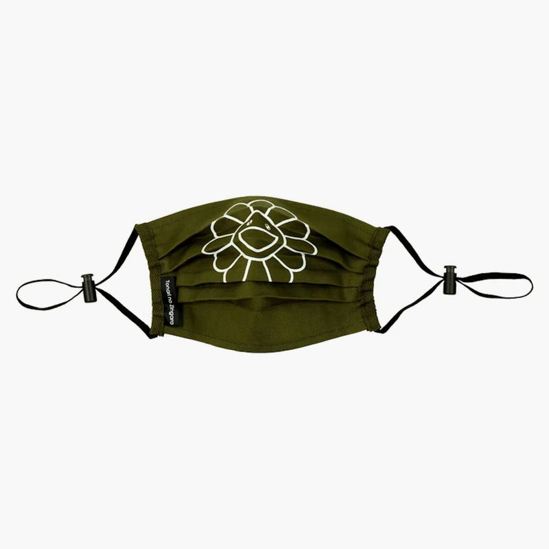 Takashi Murakami Kaikai Kiki Flower Face Mask Moss Green