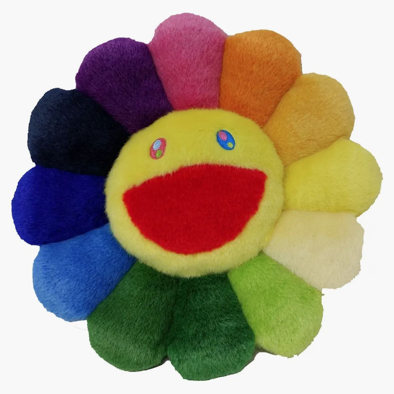Takashi Murakami Flower Plush MoMA Esclusivo 30 cm Rainbow/Giallo