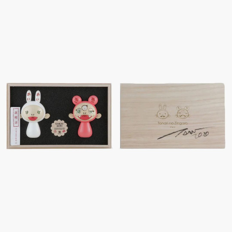 Takashi Murakami Kaikai Kiki Kokeshi figures