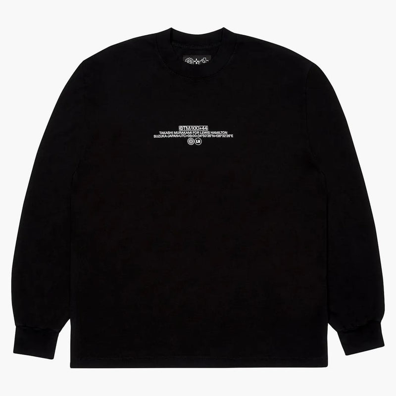 Takashi Murakami Lewis Hamilton Speedway Longsleeve T-shirt Black