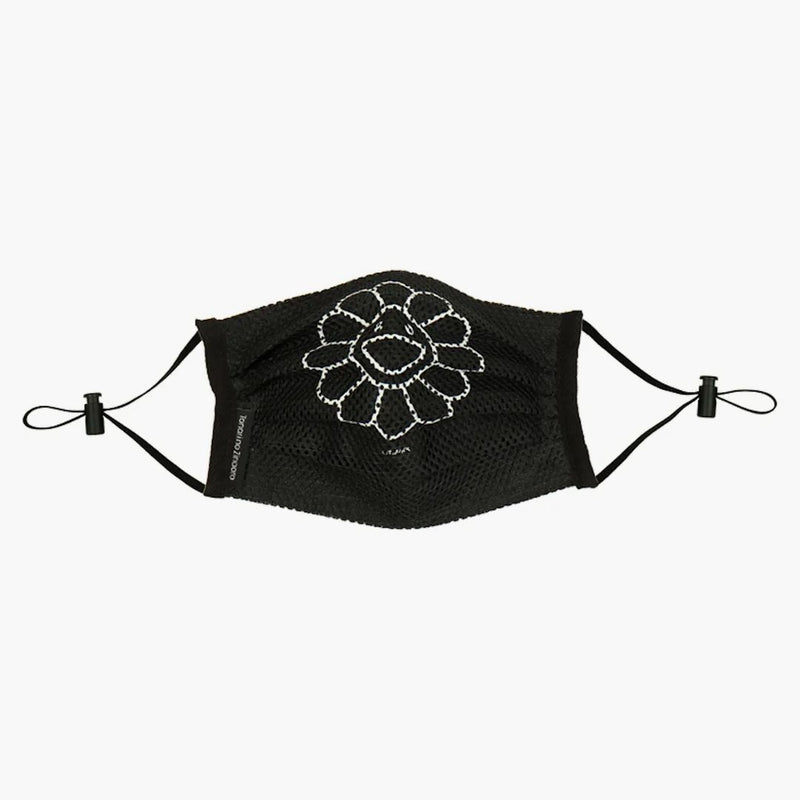 Takashi Murakami Mesh Flower Mask Black/White