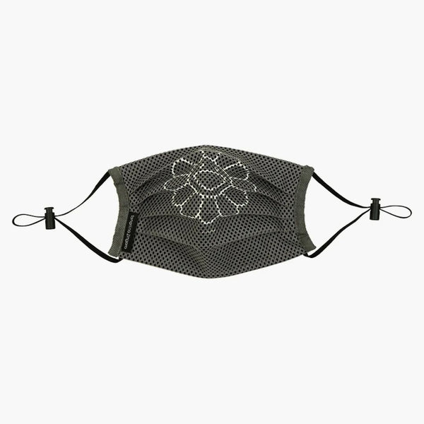 Takashi Murakami Mesh Flower Mask Gray/white